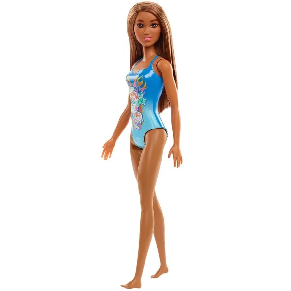 Boneca Barbie Fashion Praia Mai Azul - Mattel
