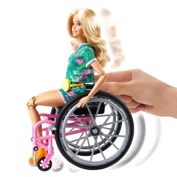 Barbie Fashion Loira Cadeira de Rodas - Mattel