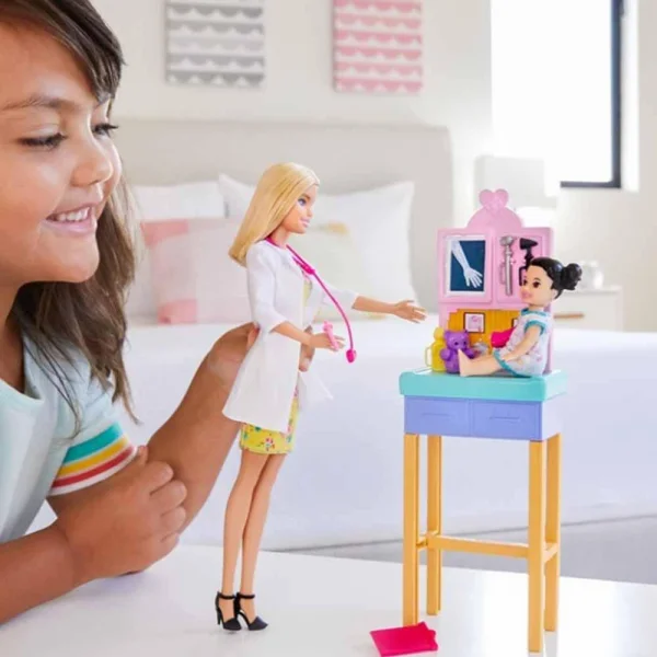 Boneca Barbie Profisses Mdica Pediatra - Mattel