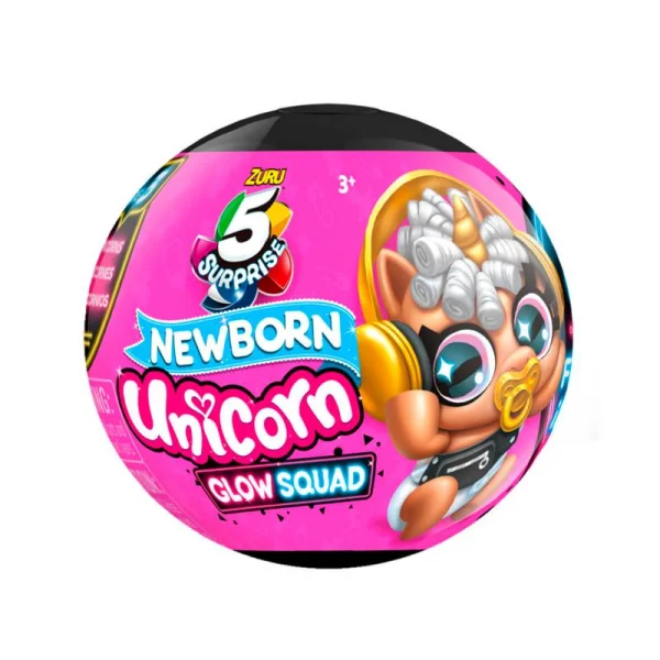 Baby Unicorn Glow Squad 5 Surpresas - Xalingo