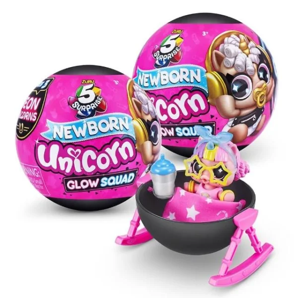 Baby Unicorn Glow Squad 5 Surpresas - Xalingo