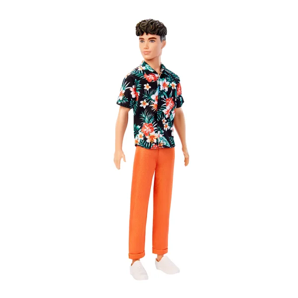 Barbie Boneco Ken Fashionista Camisa Florida - Mattel
