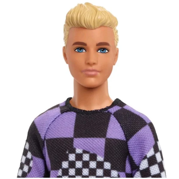 Barbie Boneco Ken Fashionista Camisa Xadrez - Mattel