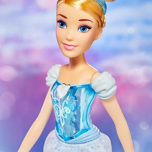 Boneca Articulada Princesa Cinderela Brilho Real - Hasbro