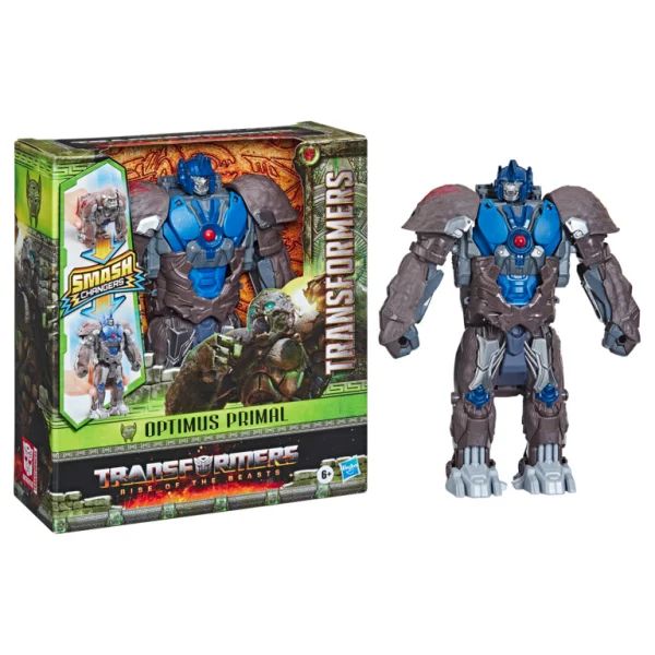 Boneco Transformers Optimus Primal Smash Changers