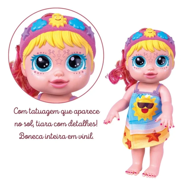 Boneca Dia De Beleza Loira - Super Toys