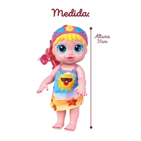 Boneca Dia De Beleza Loira - Super Toys
