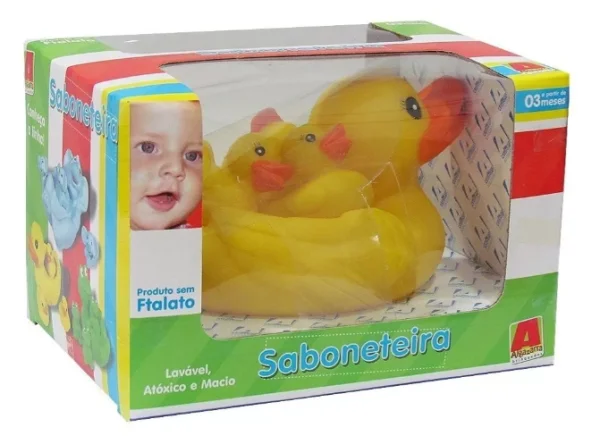 Saboneteira Mame Pata e seus Patinhos
