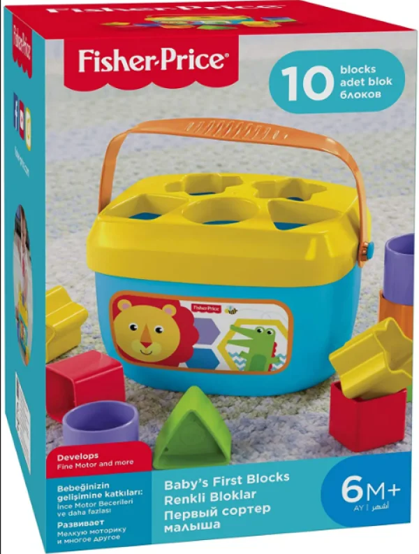 Fisher Prince Balde Primeiros Blocos - T1039-76