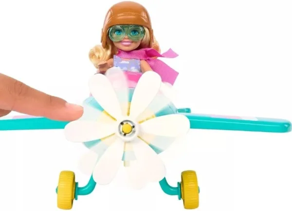 Barbie Family chelsea Piloto Avio HTK3