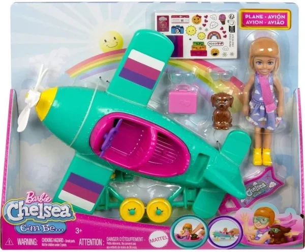 Barbie Family chelsea Piloto Avio HTK3