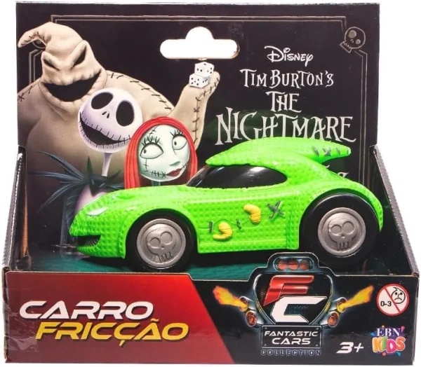 Oogie Boogie Brinquedo Carrinho de Frico Tim Burtons