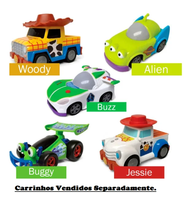 Jessie Carrinho de Frico Fantastic Car Toy Story