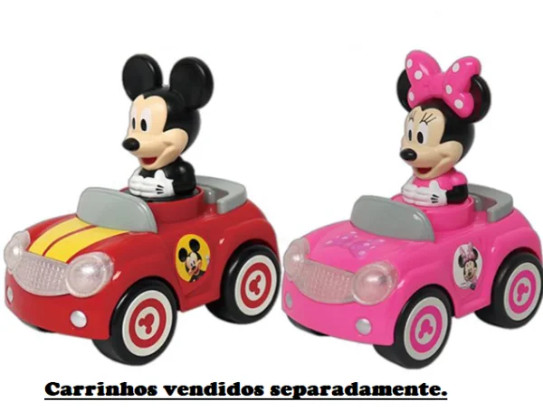 Mickey Carrinho Pressiona e Vai