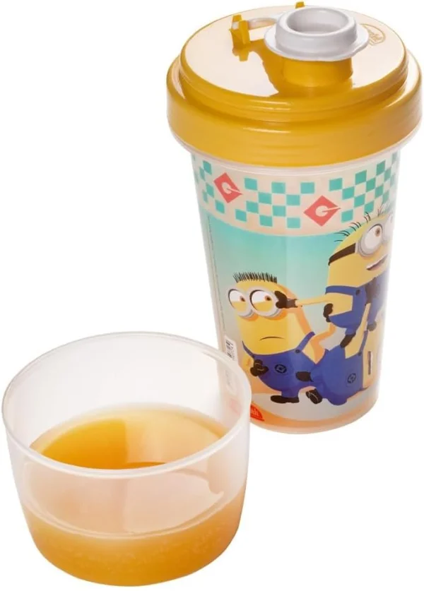 Mini Shakeira Minions Meu Malvado 320 ml, Plastil   001072