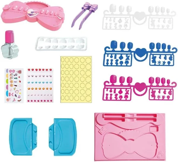 Fashion Unha Mania Box 3 em 1 DM Toys  DMT6619
