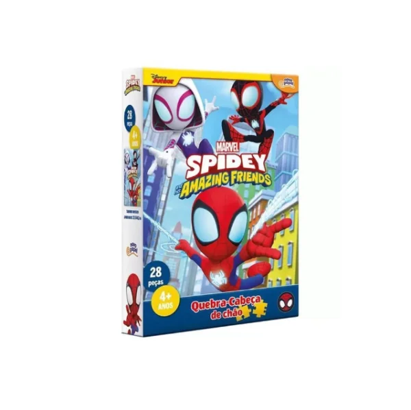 Quebra Cabea De Cho Infantil 28 Peas Homem Aranha (Spider Man)    8059