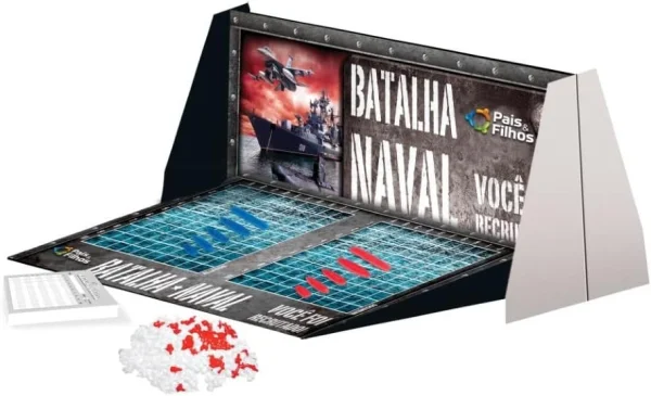 Jogo de Tabuleiro Batalha Naval   2800-1