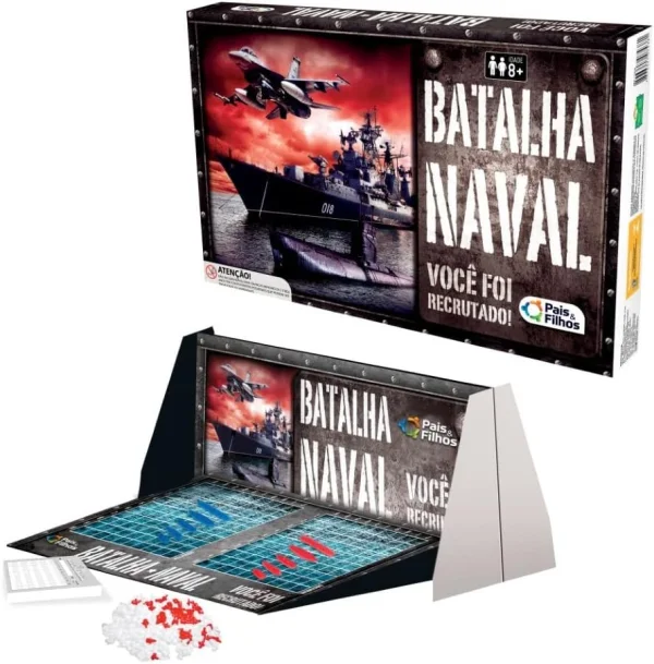 Jogo de Tabuleiro Batalha Naval   2800-1