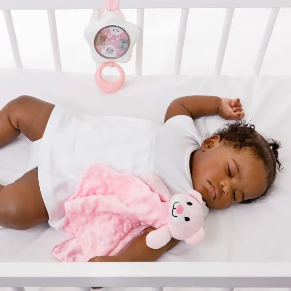 Estrelinha Musical Rosa Infantil Cano De Ninar Beb    12763