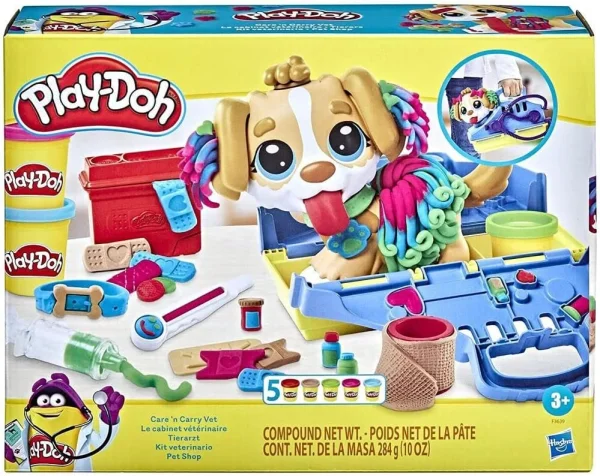 Massinha Play-Doh Veterinrio Pet Shop