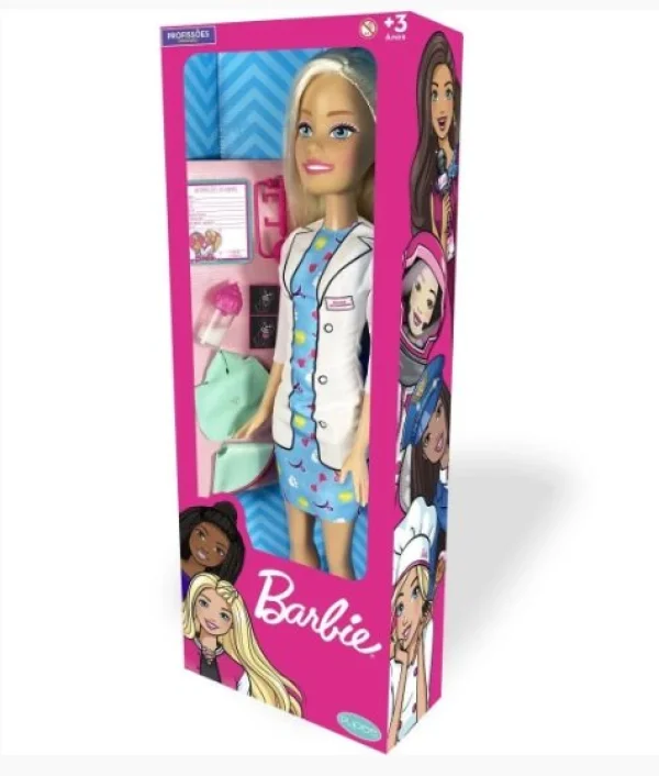 Boneca Barbie Veterinária 66CM