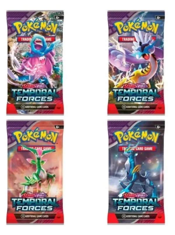 1 Blister Pokémon Forças Temporais - Sortido