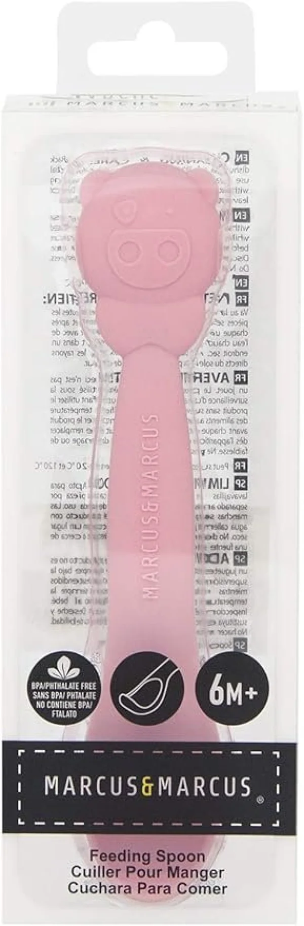 Colher em Silicone Porquinho - Marcus 