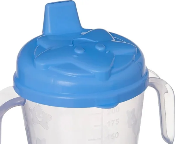 Copo Infantil Com Bico Baby Azul