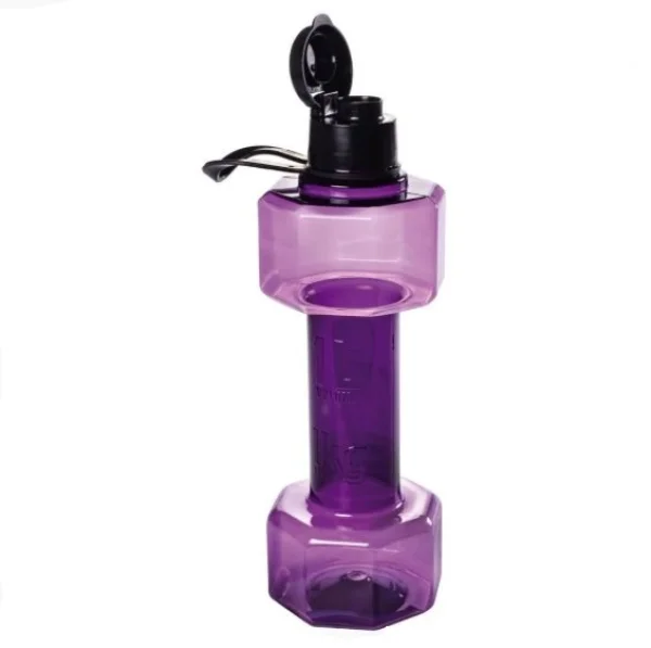Garrafa Plástica Halter Fitness 1L Roxa