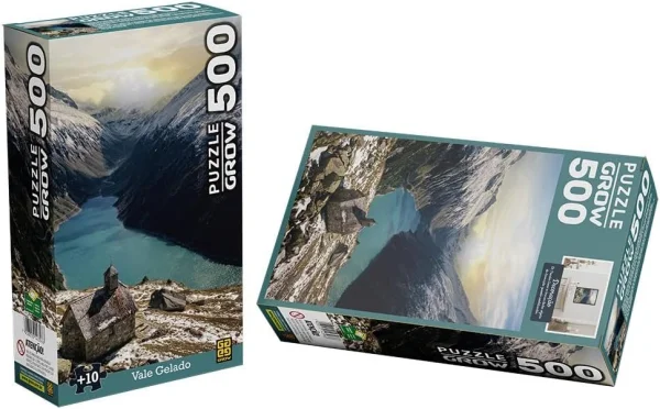 Quebra-cabeça 500 peças Vale Gelado