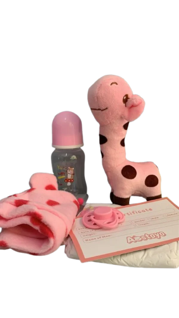 Boneca Bebê Reborn Cabelo Cacheado