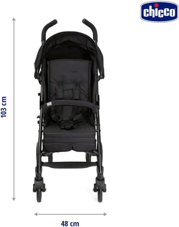 Carrinho de Bebê Lite Way 4 Jet Black