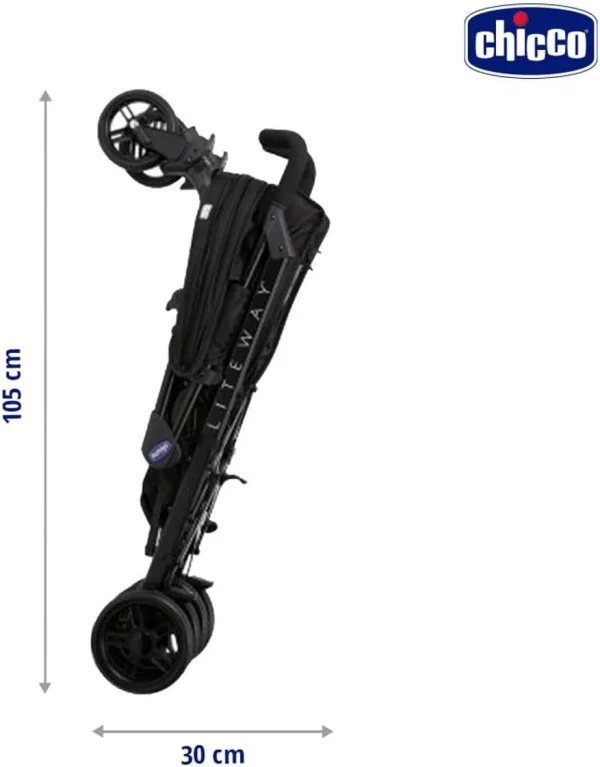 Carrinho de Bebê Lite Way 4 Jet Black