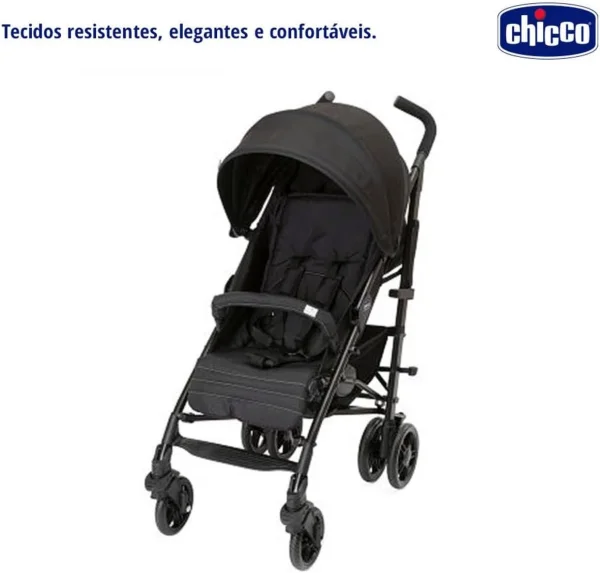 Carrinho de Bebê Lite Way 4 Jet Black