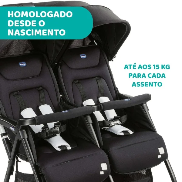 Carrinho de Bebé para Gémeos Ohlalà Twin