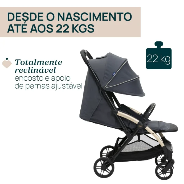 Carrinho de Passeio Goody XPLUS - Dark Shadow