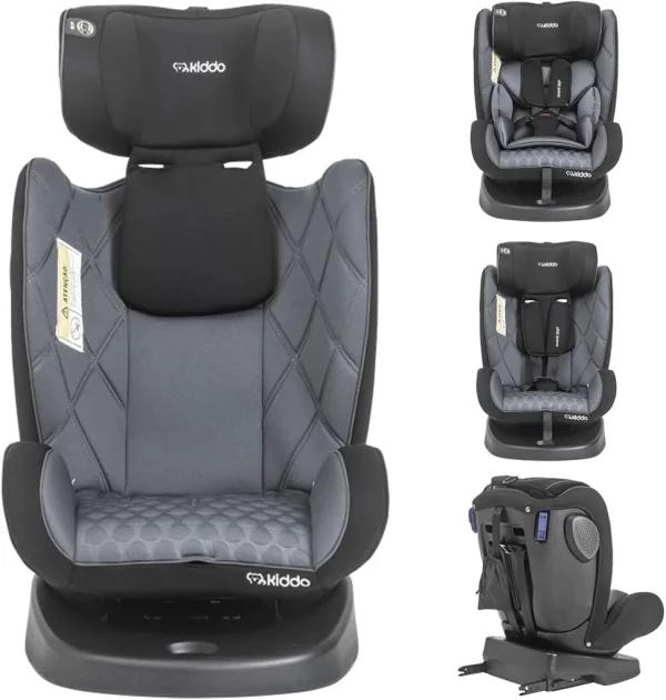 Cadeirinha Para Carro Kiddo Avanti 360 Grafite