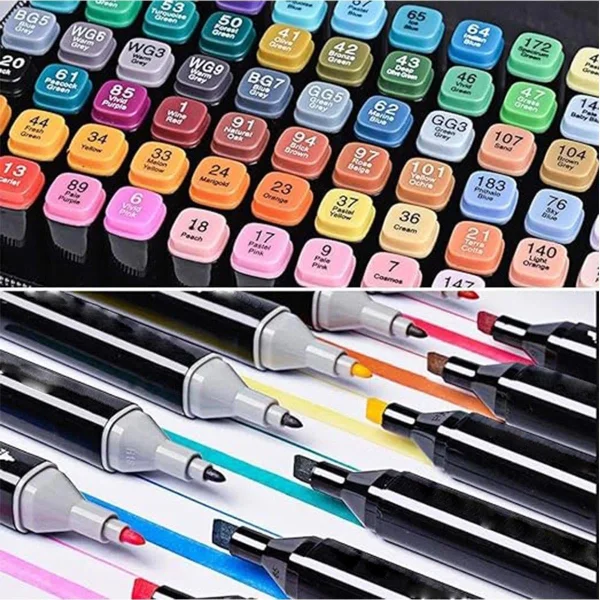 Canetas Touch Ponta Dupla 48 Cores