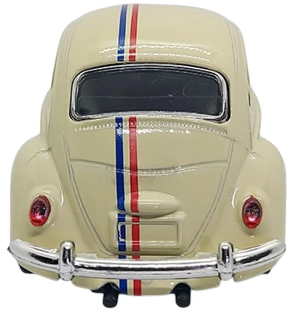 Carrinho de ferro com Frico Fusca 53 Miniatura colecionvel