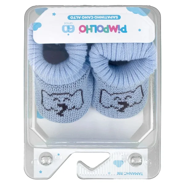 Sapato cano alto RN masculino Azul