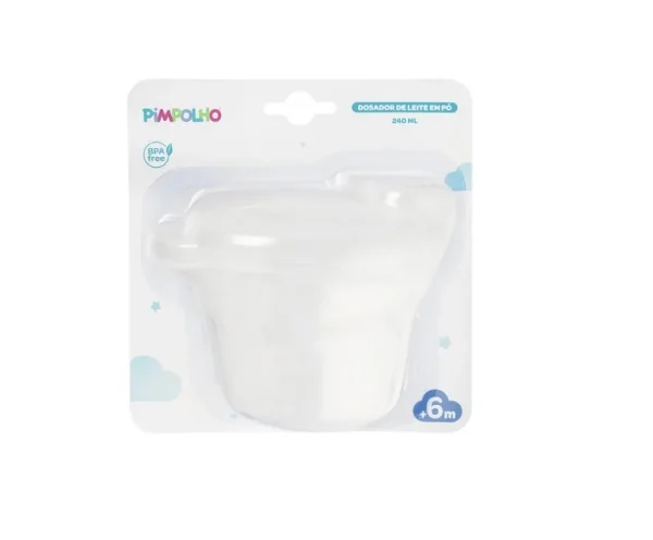 Copo Dosador para Leite em p 240ML Branco