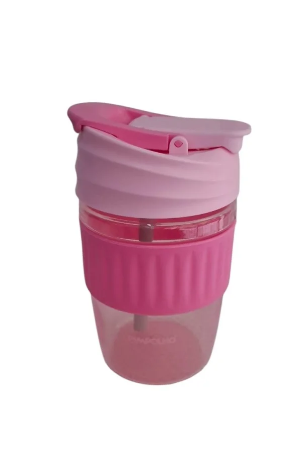 Copo Infantil com Tampa - Bico Canudo e Bico Tradicional 350ml