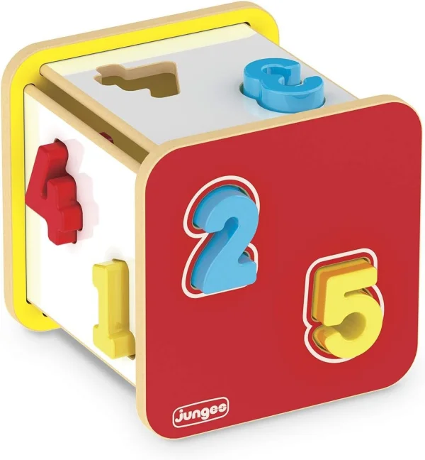 Brinquedo Montessori Cubo Didático Números