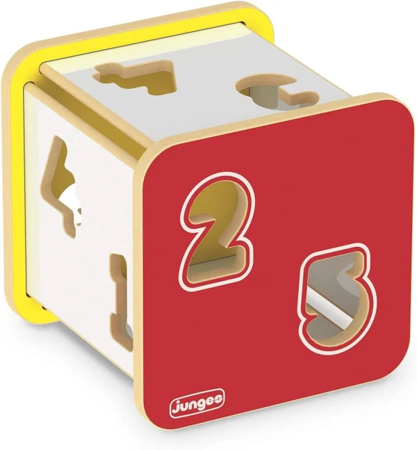 Brinquedo Montessori Cubo Didático Números