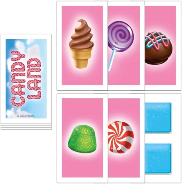 Jogo de tabuleiro Grab and Go Candy Land - Verso Portti