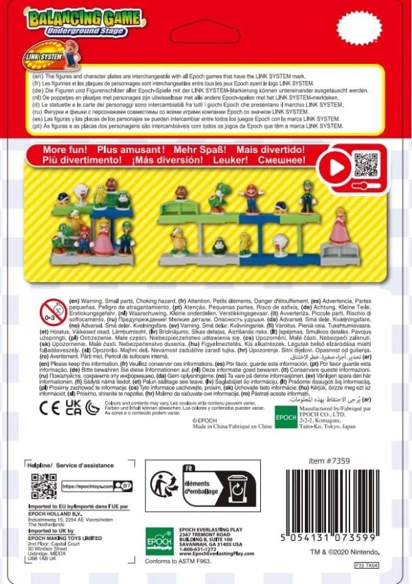 Jogo do Equilibrio Balance Game Super Mario