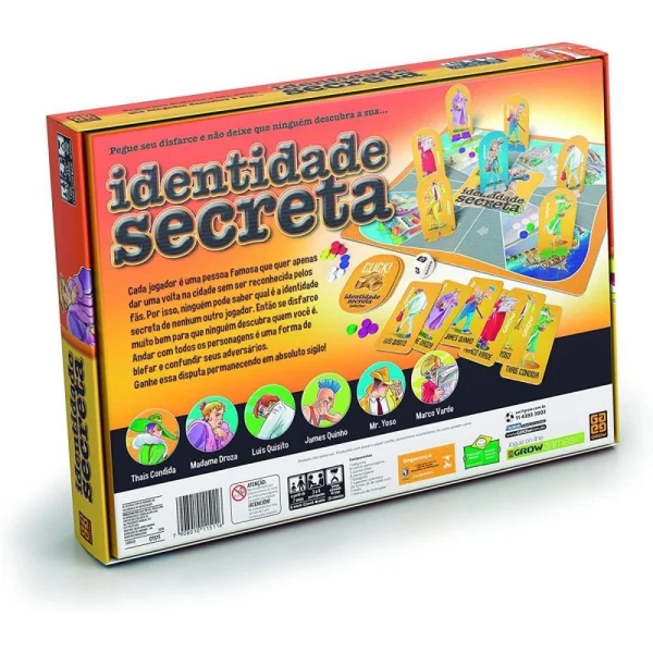 Jogo Identidade Secreta