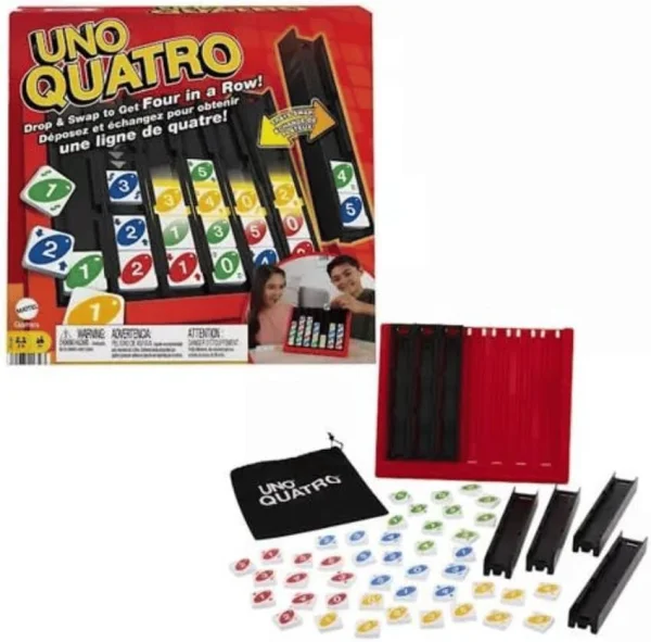 Jogo de Tabuleiro Uno Quatro