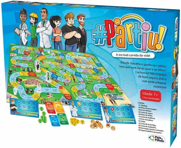 Jogo #Partiu, Incrível Corrida da Vida